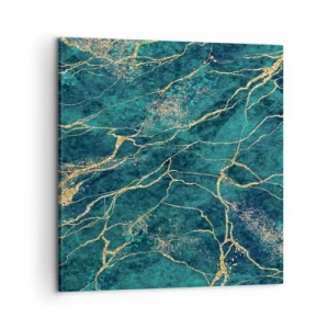 Canvas picture - Gold Vein - 60x60 cm