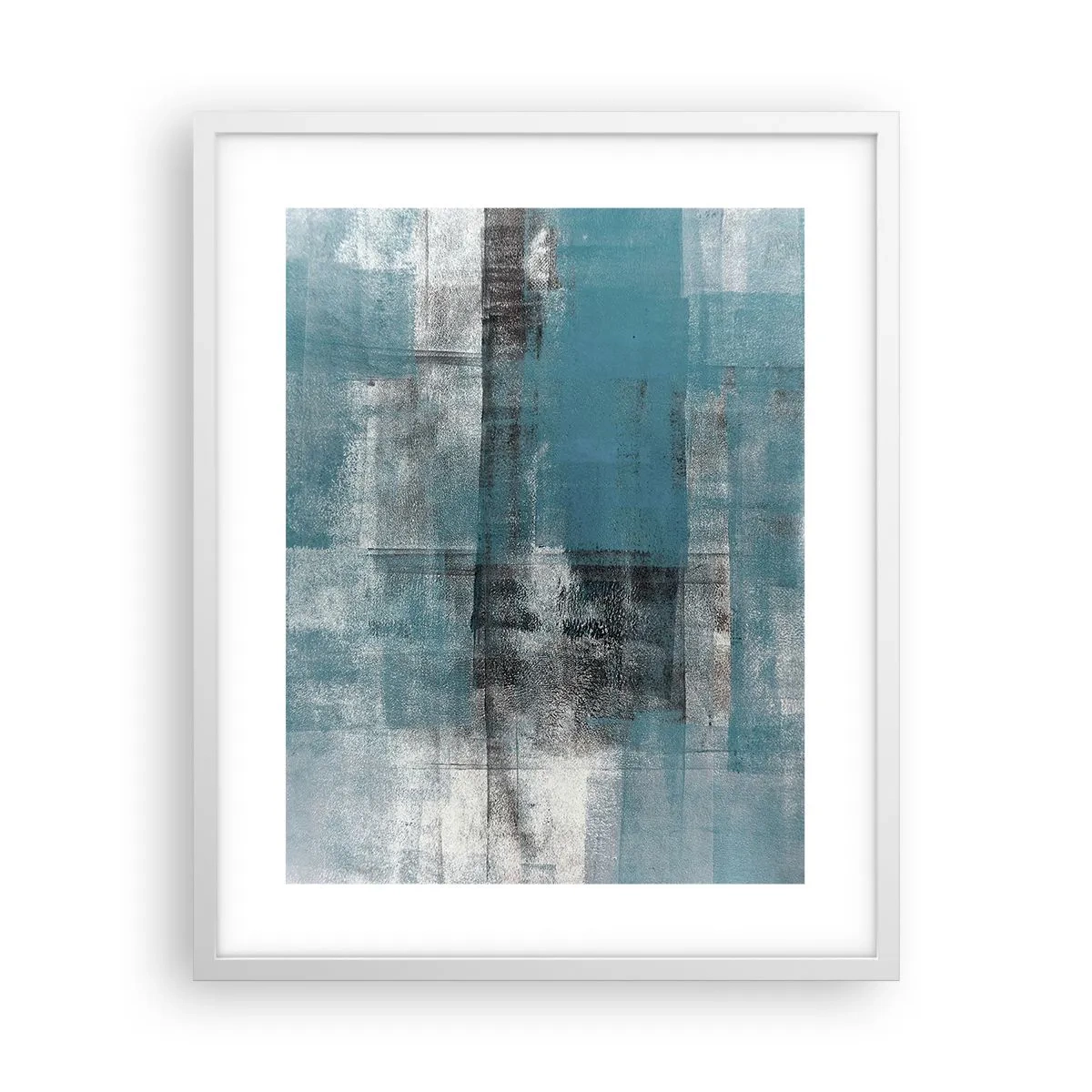 Poster in white frmae - Water and Air - 40x50 cm