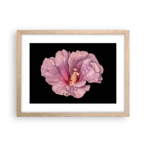 Poster in light oak frame - Straight from the Heart - 40x30 cm