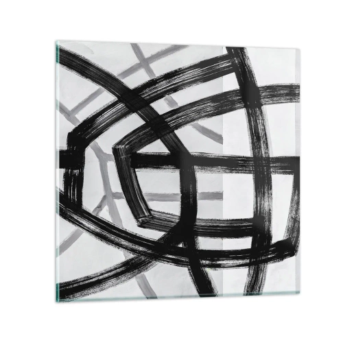 Glass picture - Building Depth - 40x40 cm