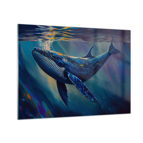 Glass picture - Welcome to My World - 70x50 cm