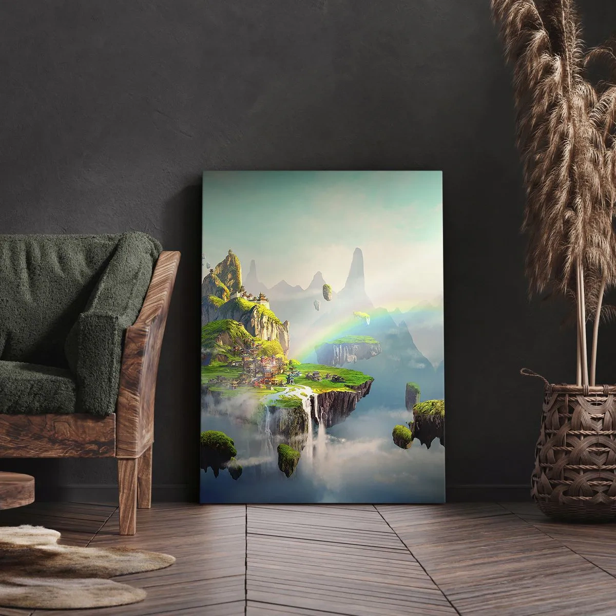 Canvas picture - Internal Heaven - Happy Islands - 45x80 cm