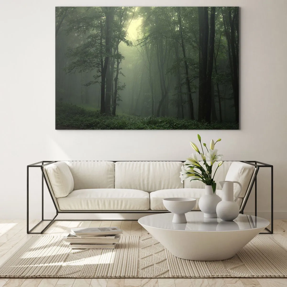 Glass picture - Before It Wakes Up - 120x80 cm