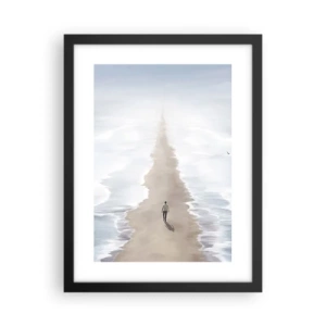 Poster in black frame - Bright Future - 30x40 cm