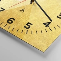 Clock face with numbers