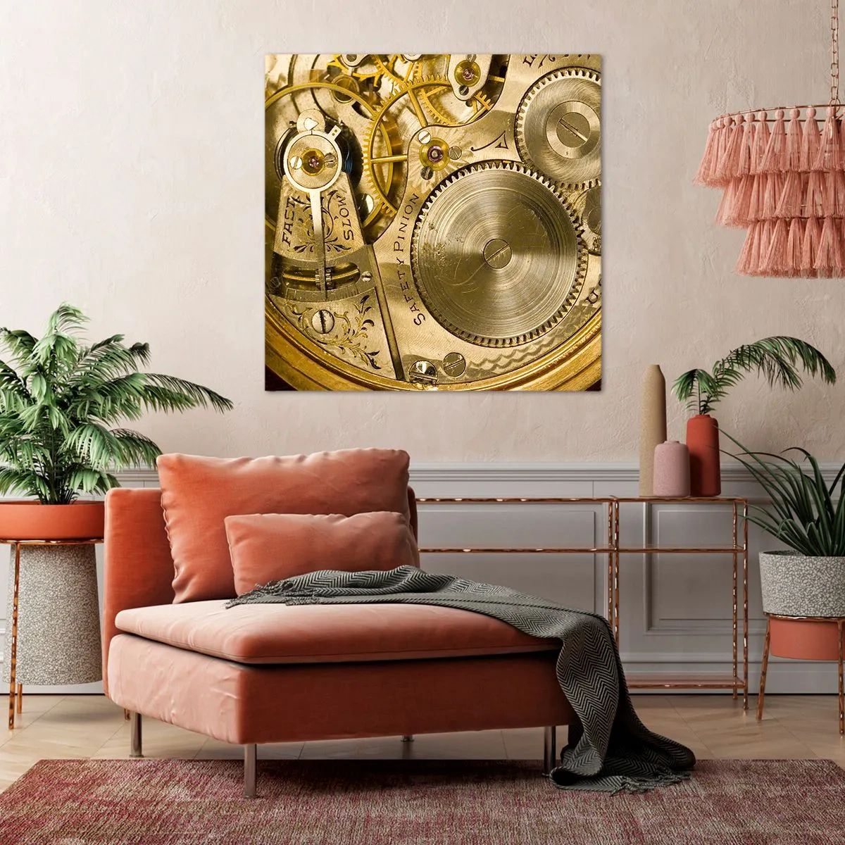 Canvas picture - Follow the Zeitgeist - 60x60 cm