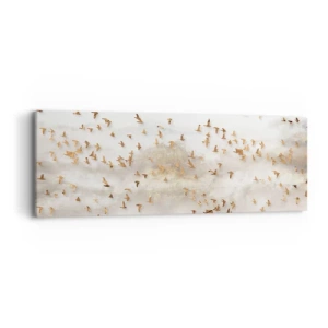 Canvas picture - It Is Time - 90x30 cm