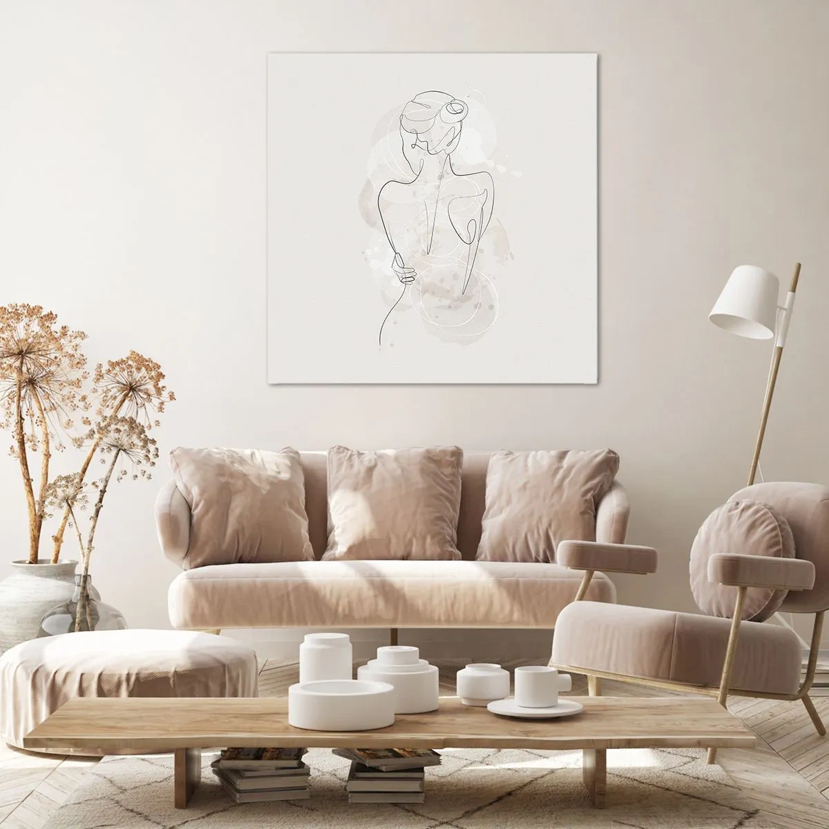 Canvas picture - Like a Sensitive Instrument - 30x30 cm