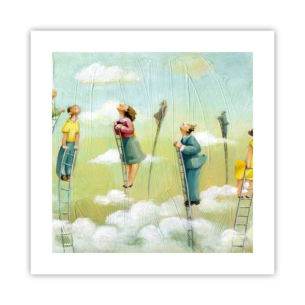 Poster - Following the Dream - 40x40 cm