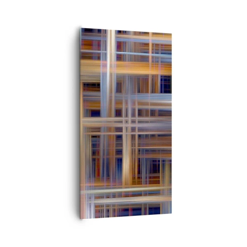 Canvas picture - Light Woven - 65x120 cm