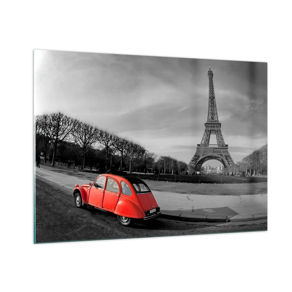 Glass picture - More Parisian than Paris - 100x70 cm