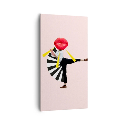 Canvas picture - Surrealistic Pop-Art. - 55x100 cm