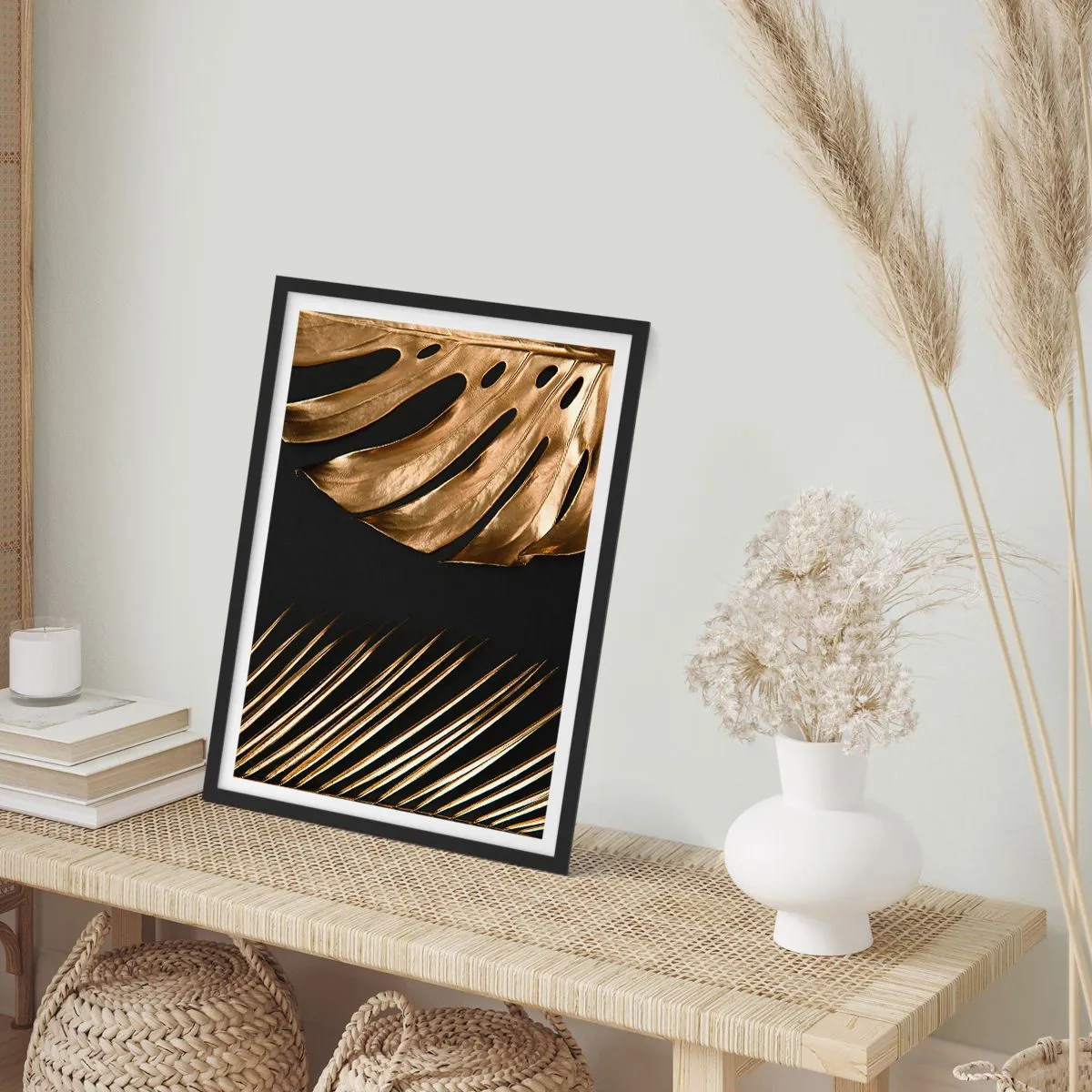 Poster in black frame - Different but Equally Exepnsive - 70x100 cm