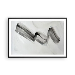 Poster in black frame - Casually for Fun - 91x61 cm