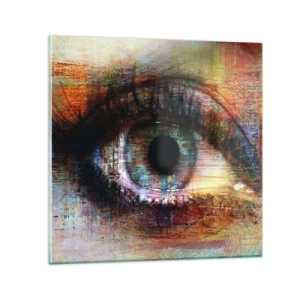 Glass picture - You Can See Inside the Soul - 60x60 cm