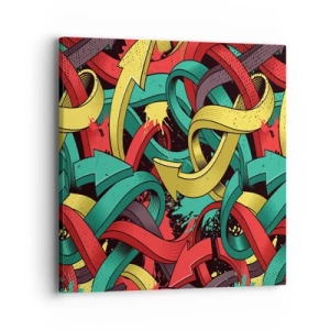 Canvas picture - Which Way? - 40x40 cm