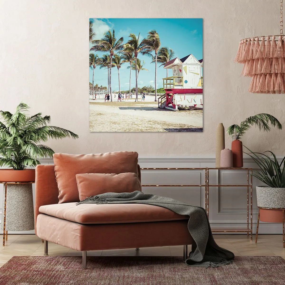 Canvas picture - Beautiful Day before You - 40x40 cm