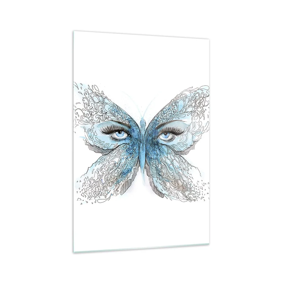 Glass picture - Eros Praying Mantis - 70x100 cm