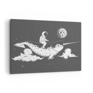 Canvas picture - Space Rider - 100x70 cm