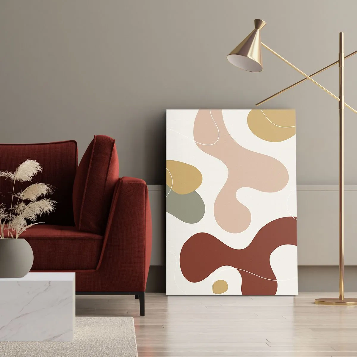 Canvas picture - Doodles - 70x100 cm