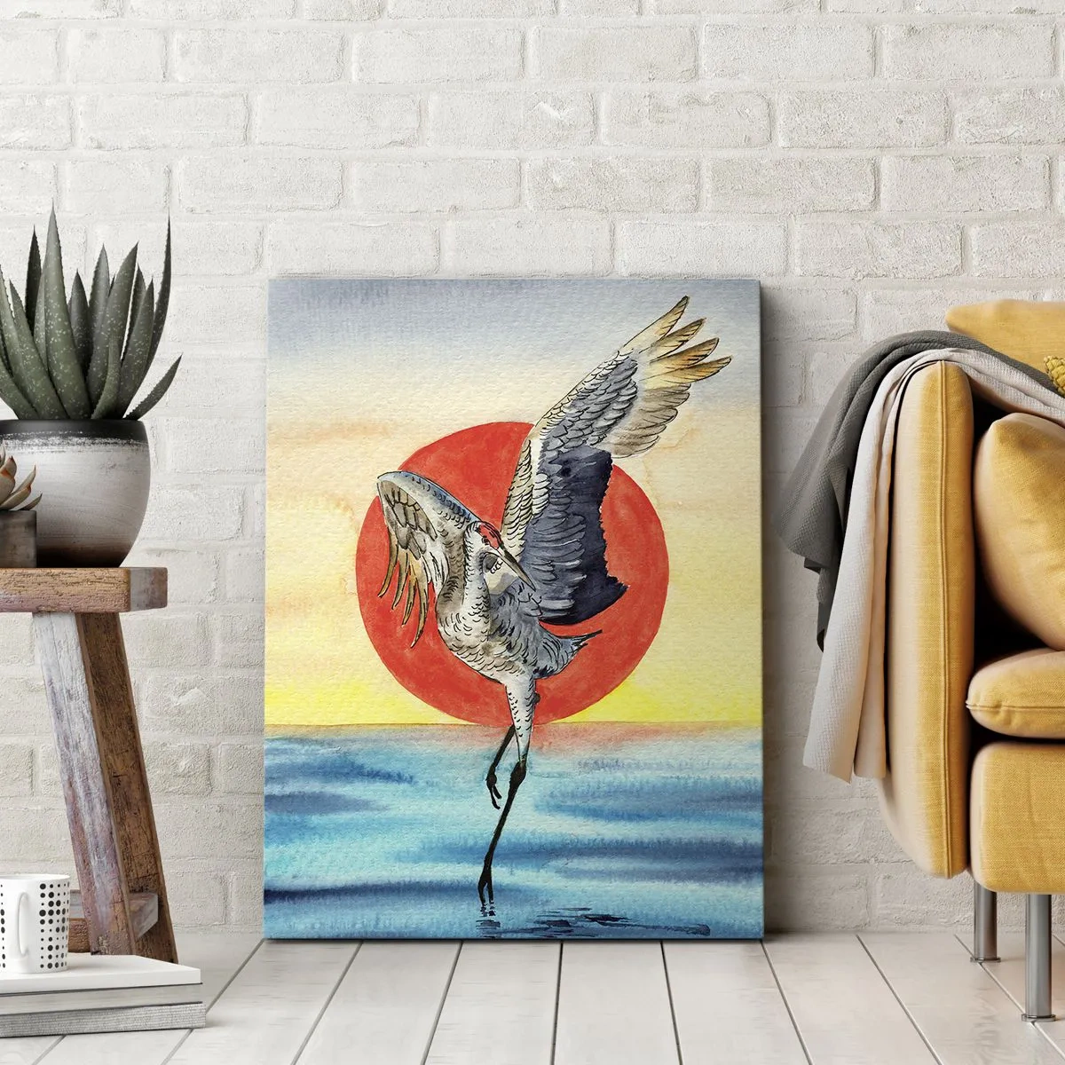 Canvas picture - Time to Go Back - 45x80 cm