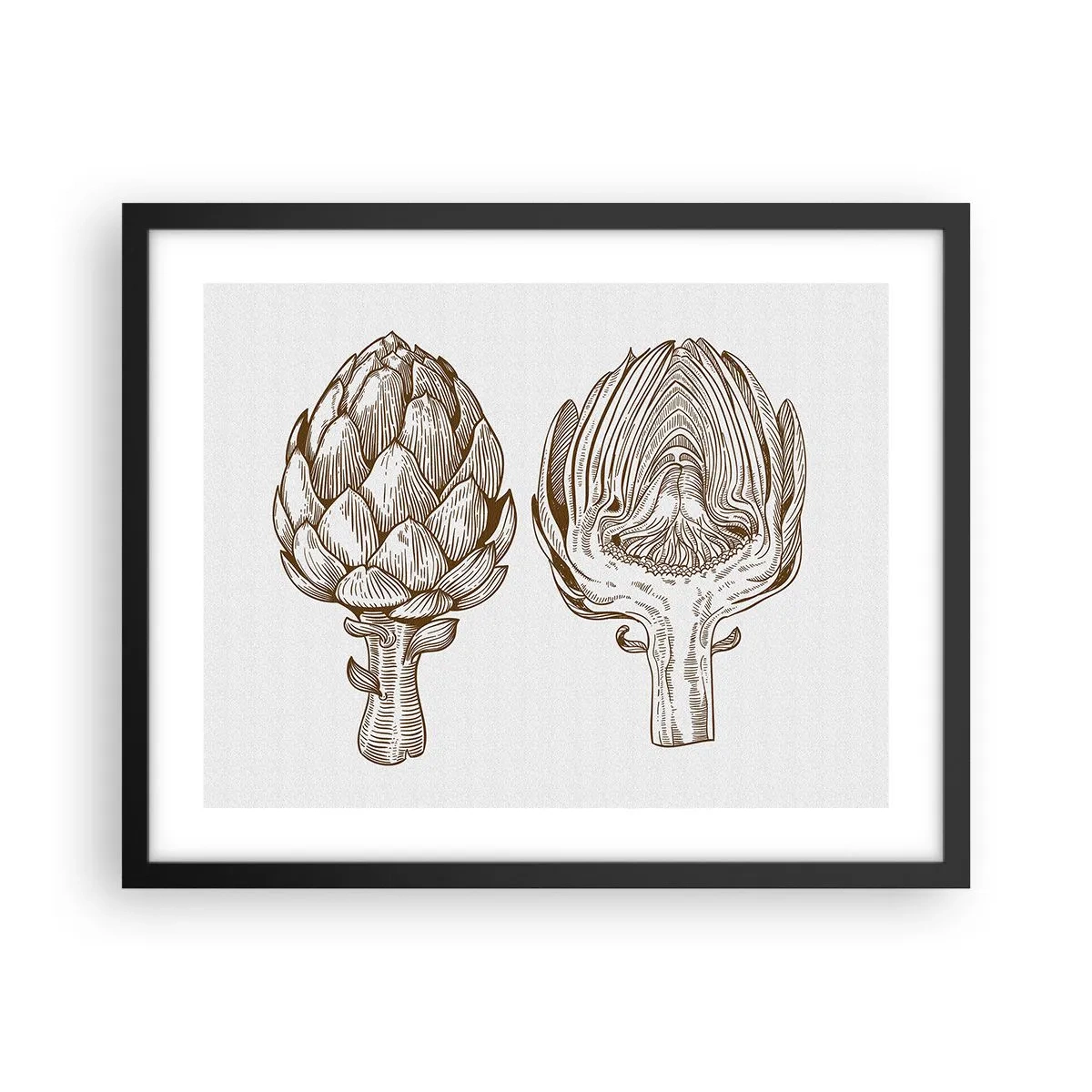 Poster in black frame - Anatomy Lesson - 50x40 cm