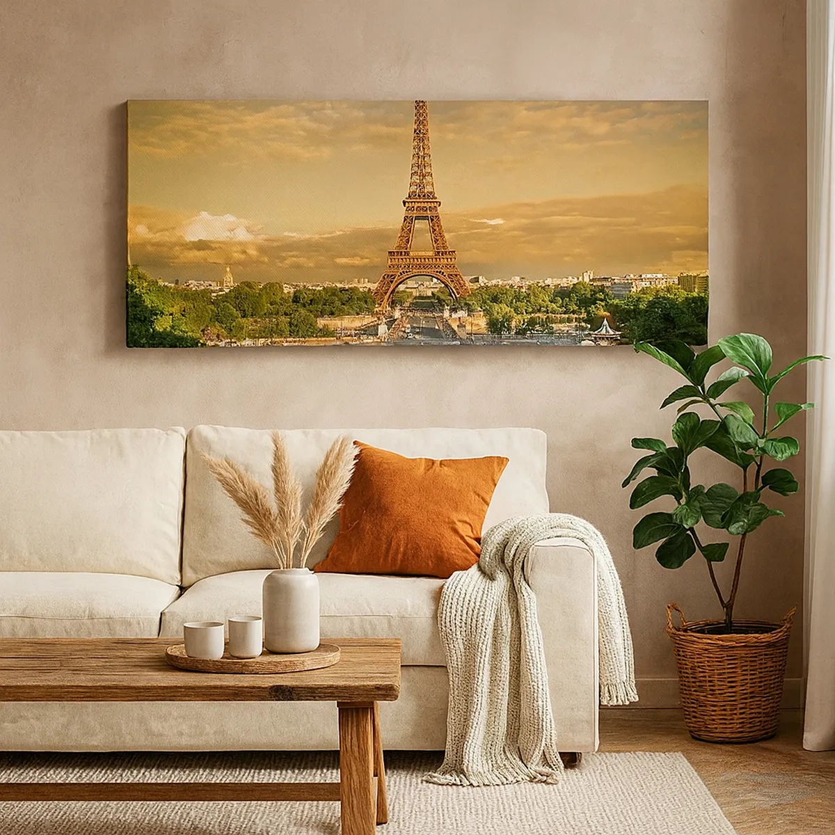 Canvas picture - Queen of Paris - 30x30 cm