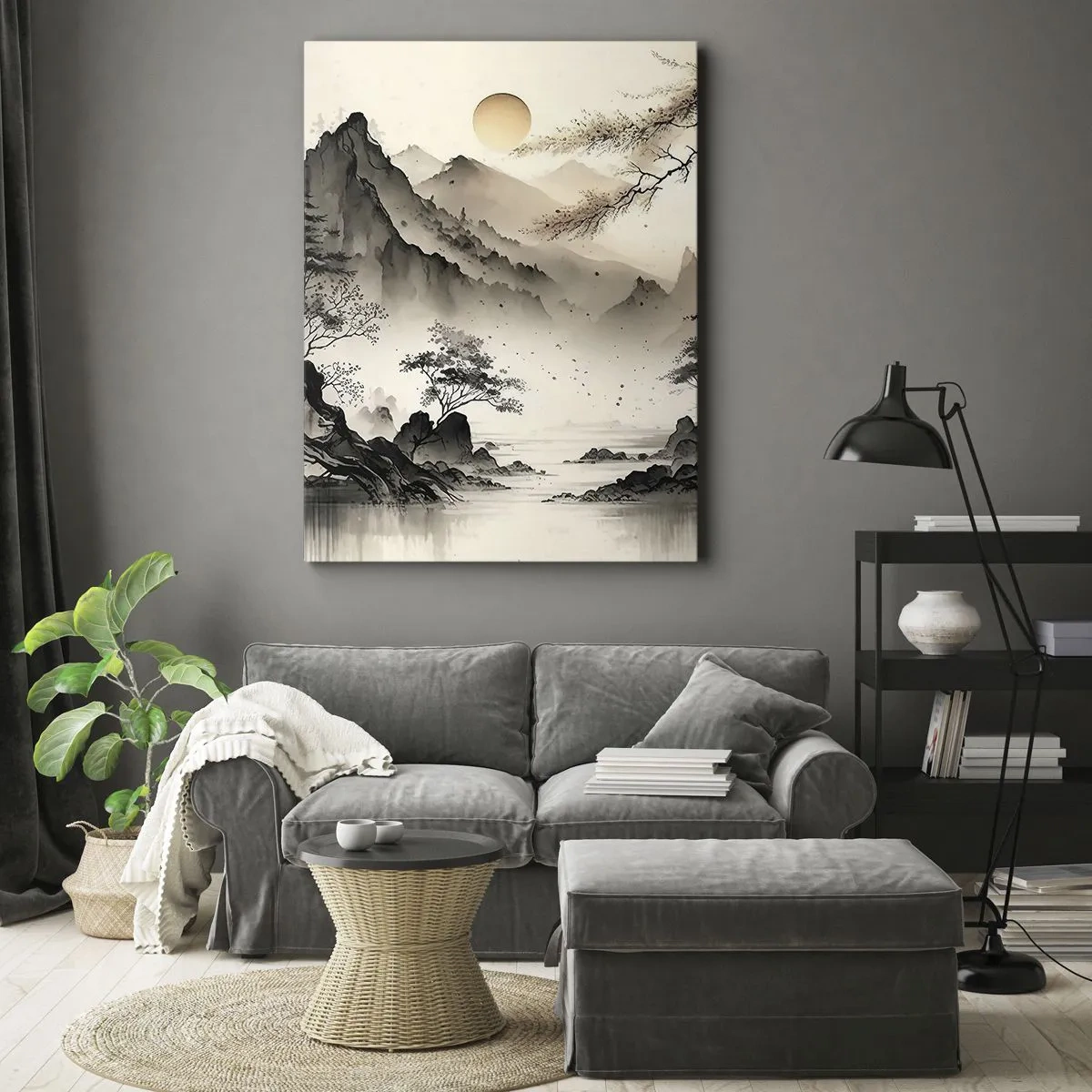 Canvas picture - Unique Charm of the Orient - 45x80 cm