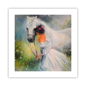 Poster - Like from a Beautiful Dream - 40x40 cm