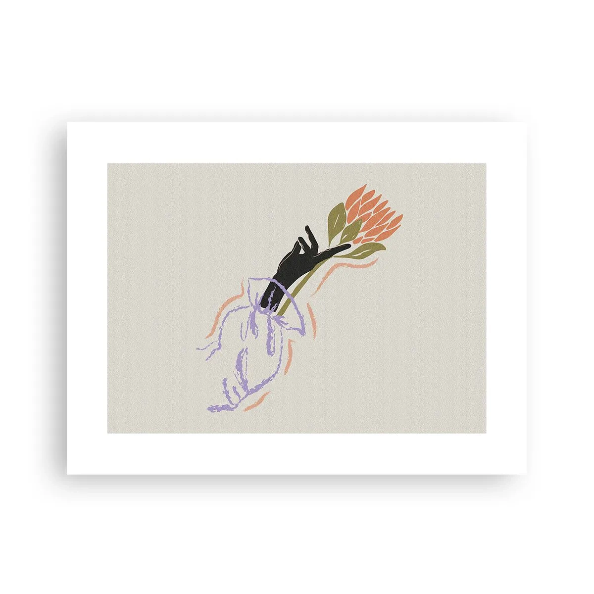 Poster - Sister Touch - 40x30 cm