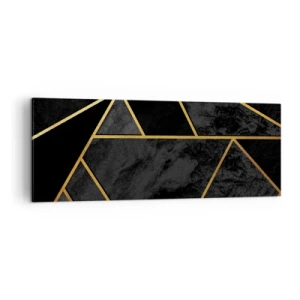 Canvas picture - Darkness and Brighness - 140x50 cm