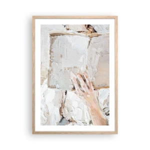 Poster in light oak frame - In Another World - 50x70 cm