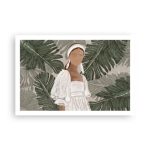 Poster - Exotic Portrait - 91x61 cm