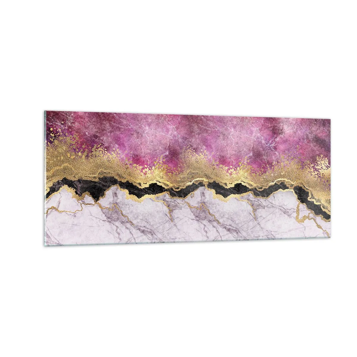 Glass picture - On the Border - 100x40 cm