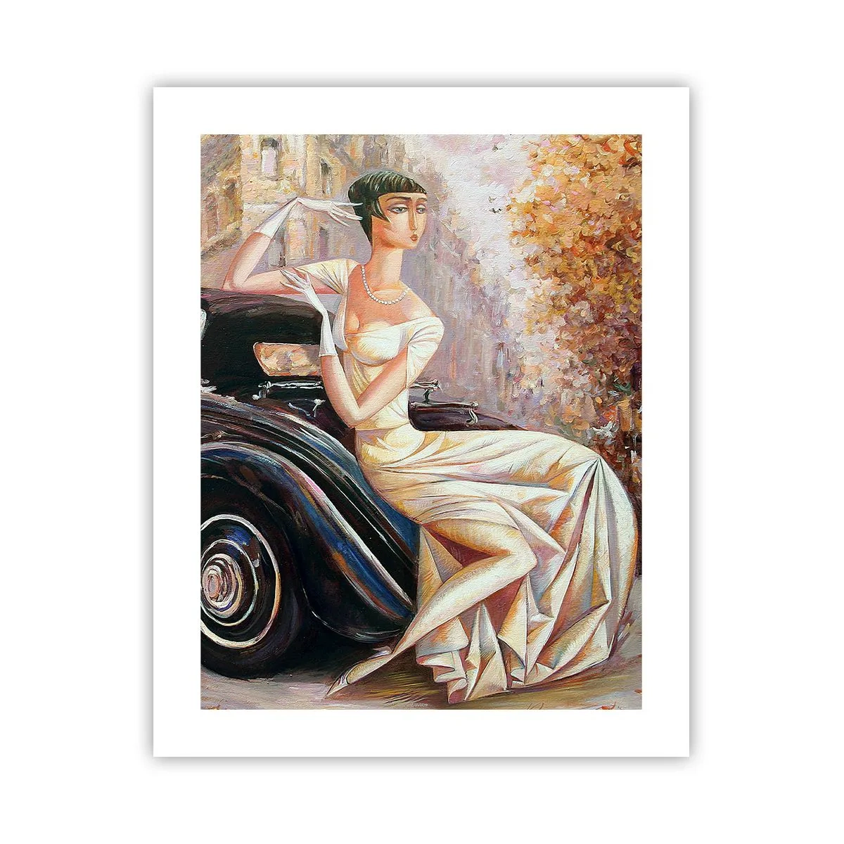 Poster - Elegance - Retro Style - 40x50 cm