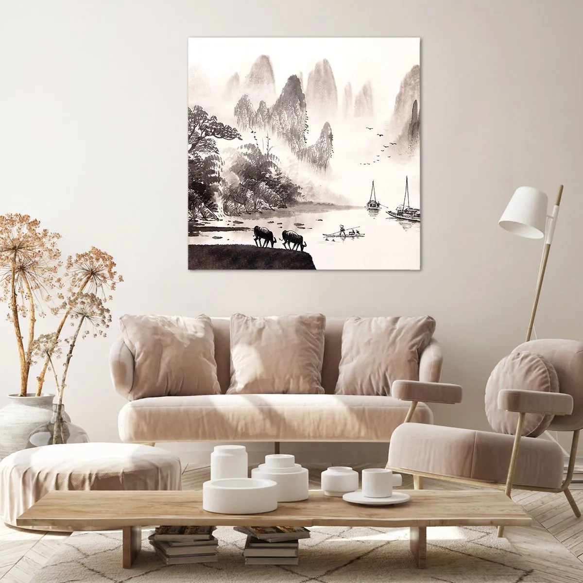 Canvas picture - Everyday Life in the East - 60x60 cm