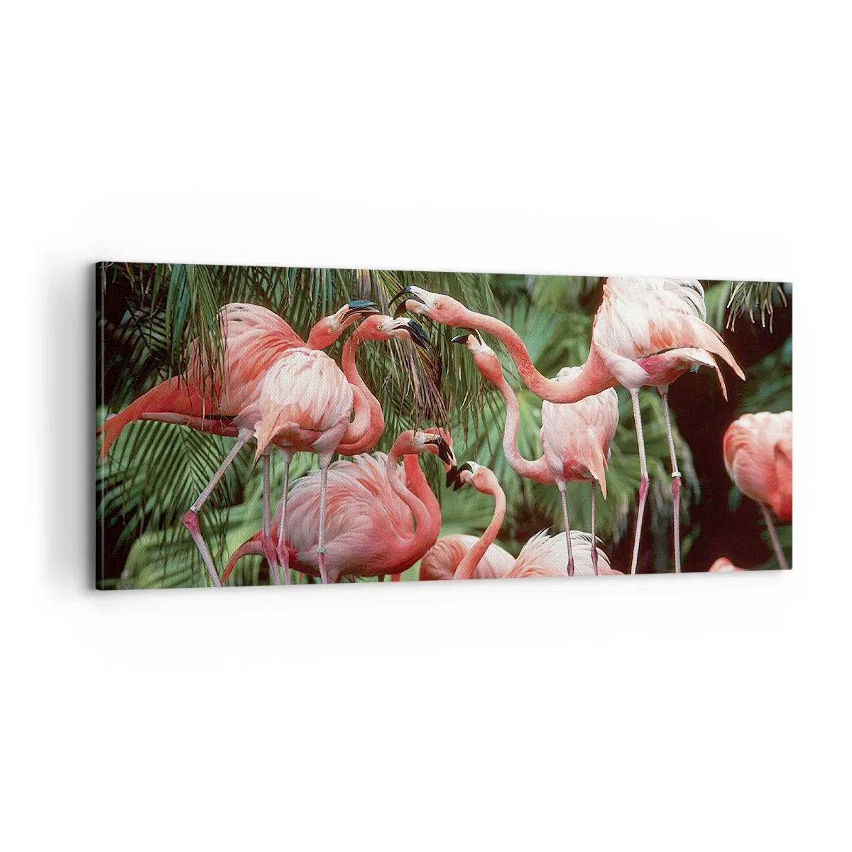 Canvas picture - Afternoon Gossip - 100x40 cm