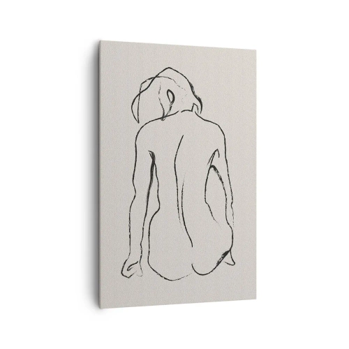 Canvas picture - Woman Nude - 80x120 cm