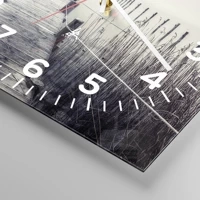 Clock face with numbers