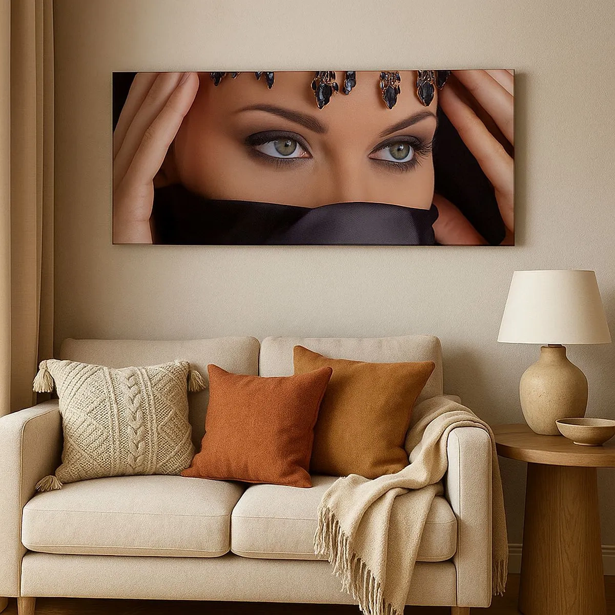 Canvas picture - Oriental Temptation - 100x40 cm