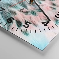 Clock face with numbers