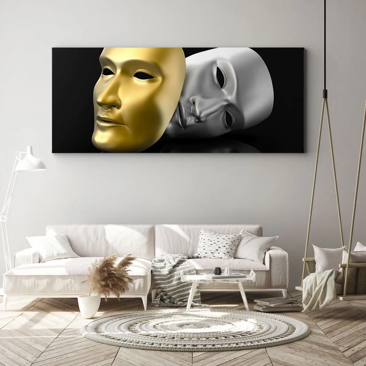 Canvas picture - Life Is a Theatre - 100x40 cm