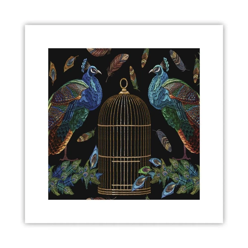 Poster - In Royal Robes - 30x30 cm