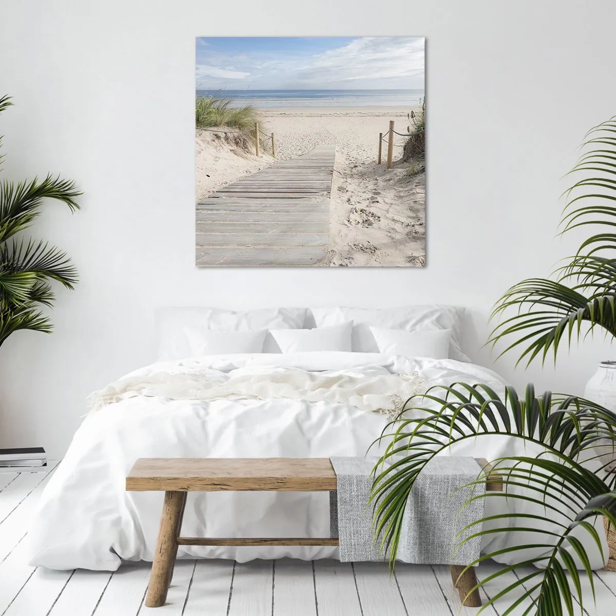 Canvas picture - Until the Horizon - 70x70 cm