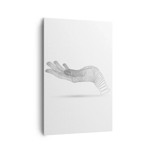 Canvas picture - Springy Palm - 80x120 cm