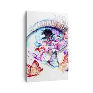 Canvas picture - Fairytale Charm of the Eyes - 80x120 cm