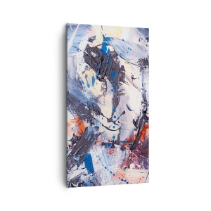 Canvas picture - Crazy Dance of Abstraction - 45x80 cm