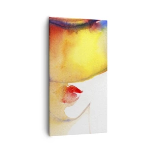 Canvas picture - Portrait of a Lady - 55x100 cm