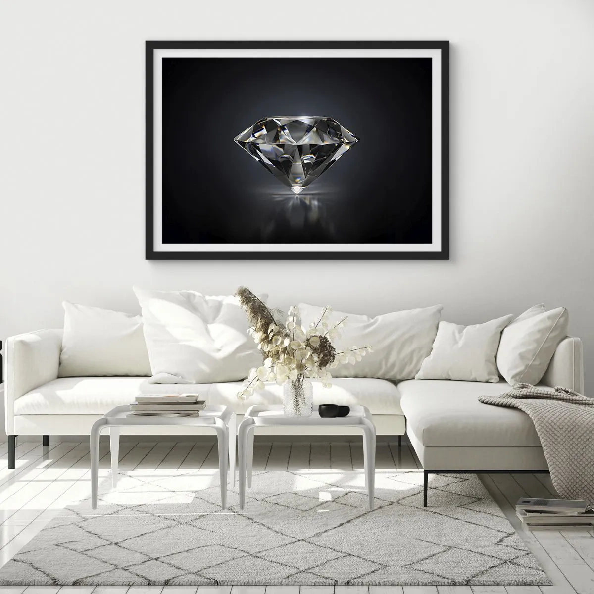 Poster in black frame - Girls' Best Friend - 70x50 cm