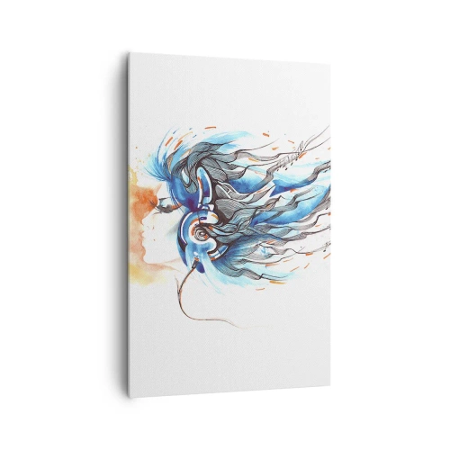 Canvas picture - Let The Music Play - 80x120 cm